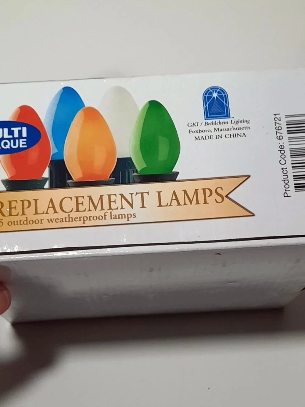 64 Outdoor Bethlehem Lighting C9 Replacement Bulbs Untested